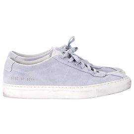 Autre Marque Baskets Common Projects édition été en daim bleu ciel Bleu Bleu clair