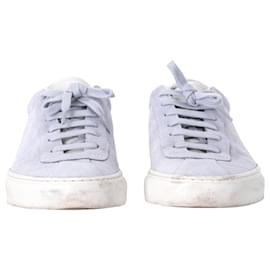 Autre Marque-Common Projects Summer Edition Sneakers in Baby Blue Suede-Blue,Light blue
