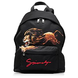 Givenchy Black Lion Backpack Black