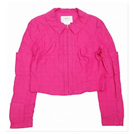 Chanel-Veste Chanel Matelasse Rose-Rose