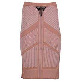 Louis Vuitton Pastel Monogram Knit Tube Skirt Light Pink. Size S0