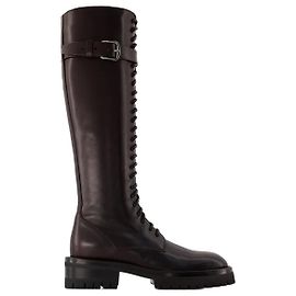 Botas Lijsbet - Ann Demeulemeester - Couro - Borgonha Vermelho Bordeaux