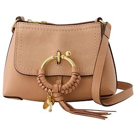 Borsa a tracolla Joan Mini - See By Chloé - Pelle - Rosa caffè Rosa