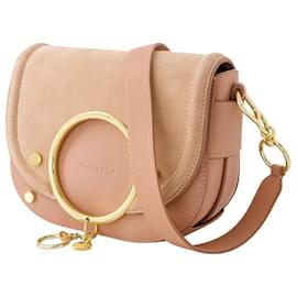 See by Chloé-Mara Crossbody - See By Chloé - Leather - Coffee Pink-Pink