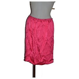 Lanvin Seidenrock Pink