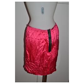 Lanvin-silk skirt-Pink