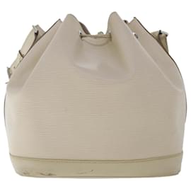 Louis Vuitton-Bolsa de ombro LOUIS VUITTON Epi Noe Branca M4084J LV Auth 48981-Branco