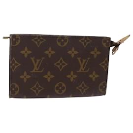 Louis Vuitton-LOUIS VUITTON Monogram Bucket PM Pochette Accessoire Pochette Vintage LV Auth rd5579-Monogramme