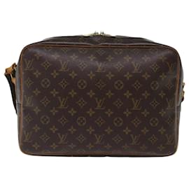 Louis Vuitton-LOUIS VUITTON Monogram Reporter GM Shoulder Bag M45252 LV Auth 48420-Monogram