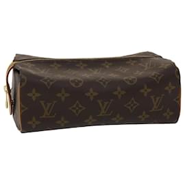 Louis Vuitton-LOUIS VUITTON Monogram Trousse Patte Pression Kosmetikbeutel M47636 Auth 48915-Monogramm