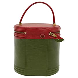Louis Vuitton-LOUIS VUITTON Epi Cannes Hand Bag Red M48037 LV Auth ki3244-Red