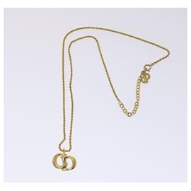 Christian Dior-Christian Dior Accessoires Halskette 2Stellen Sie Gold Tone Auth am ein4822-Andere