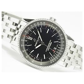 Breitling-BREITLING Navitimer Automatic 38 black Ref.a17325241b1a1(a17325) Mens-Silvery