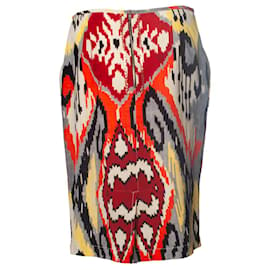Autre Marque-Altuzarra, Ethnic multicoloured printed skirt-Multiple colors