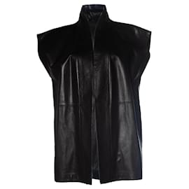 Autre Marque Suite22, Schwarze Lederweste Schwarz