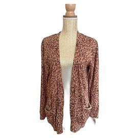 Marc by Marc Jacobs Strickjacke aus Baumwolle Braun Gepunktet Braun