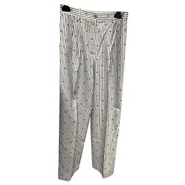 Chanel Pantaloni, ghette Nero Bianco