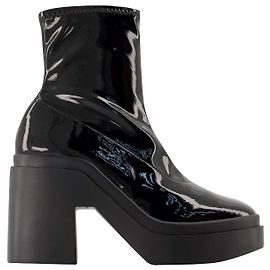 Robert Clergerie Ninav Ankle Bo - Clergerie - Pvc - Negro Negro