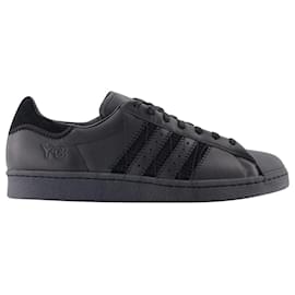 Y3-Y-3 Sneakers Superstar - Y-3 - Pelle - Nero-Nero