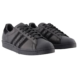 Y3-Superstar Sneakers - Y-3 - Leather - Black-Black