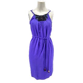 Emilio Pucci Kleider T.FR 36 Seide Lila