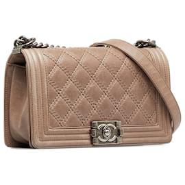 Chanel Handbags Peach Leather ref.945732 - Joli Closet