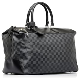 Louis Vuitton-Louis Vuitton Black Damier Graphite Neo Greenwich-Black
