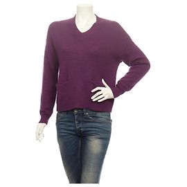 FTC Purple Cashmere Jumper S Purple