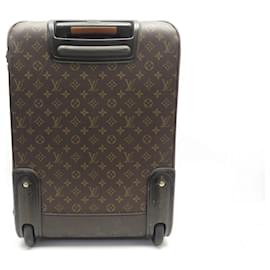 Louis Vuitton-LOUIS VUITTON PEGASE SUITCASE 55 M41226 IN MONOGRAM CANVAS TRAVEL BAG LUGGAGE-Brown