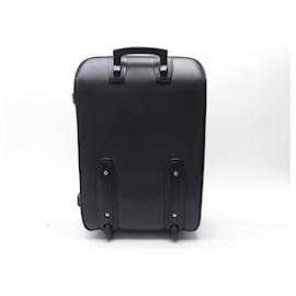 Louis Vuitton-LOUIS VUITTON PEGASE WHEEL SUITCASE 55 M23312 TAIGA LEATHER TROLLEY CABIN-Black
