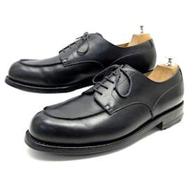 JM Weston-JM WESTON GOLF SHOES 641 Derby 11.5D 45.5 BLACK LEATHER SHOES-Black