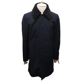 Prada coat  3 EN 1 REMOVABLE GHS412 44 IT 52 L FR TRANSFORMABLE COAT Navy blue