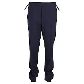 Tom Ford-Tom Ford O'Connor Suit Trousers in Navy Blue Wool-Blue,Navy blue