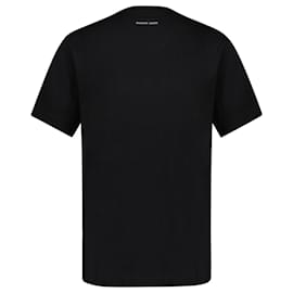 Marine Serre-T-Shirt mit Mond-Logo – Marine Serre – Baumwolle – Schwarz-Schwarz