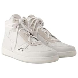 Autre Marque-Baskets montantes Luol - A Cold Wall - Cuir - Blanc-Blanc