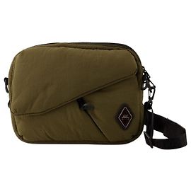 Autre Marque Crossbody acolchoado com diamante - A Cold Wall - Nylon - Cáqui Verde Caqui