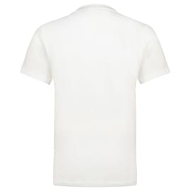 Courreges-Ac Straight T-Shirt – Courreges – Baumwolle – Heritage White-Weiß