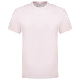 Courreges-Camiseta Ac Straight - Courreges - Algodón - Rosa Polvo-Rosa