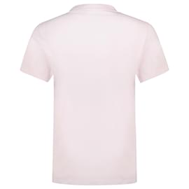 Courreges-Ac Straight T-Shirt - Courreges - Cotton - Powder Pink-Pink