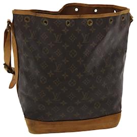 Louis Vuitton-Borsa a tracolla Noe con monogramma LOUIS VUITTON M42224 LV Auth ki3167-Monogramma