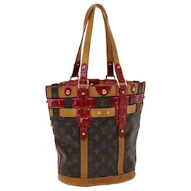 Louis Vuitton-LOUIS VUITTON Monogram Ruby Neo bucket Tote Bag M95613 Auth LV 48947-Monogramme