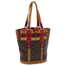 Louis Vuitton-LOUIS VUITTON Monogram Ruby Neo Bucket Tote Bag M95613 LV Auth 48947-Monogramm