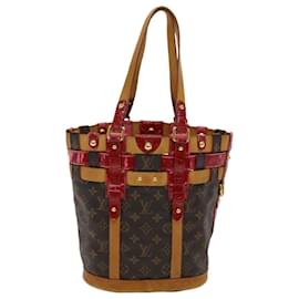 Louis Vuitton-LOUIS VUITTON Monogram Ruby Neo bucket Tote Bag M95613 Auth LV 48947-Monogramme