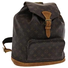 LOUIS VUITTON Monogram Montsouris GM Backpack M51135 LV Auth 48657 Cloth  ref.1015491 - Joli Closet