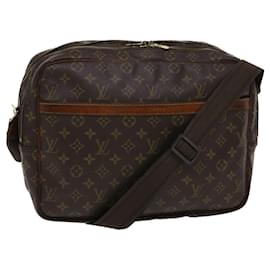 Louis Vuitton-LOUIS VUITTON Monogram Reporter GM Shoulder Bag M45252 LV Auth 48800-Monogram