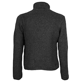 Gucci-Pull en maille Gucci-Gris