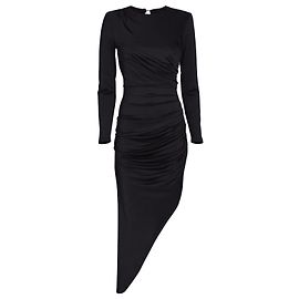 Veronica Beard Tristana Schwarzes Jerseykleid Schwarz
