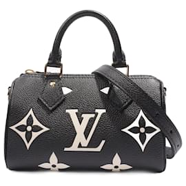 Japan Used Bag] Used Louis Vuitton Cluny Epi Noir/Leather/Blk Bag