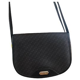 Lanvin Leather Handbag Dark Brown Dark brown