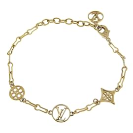 Louis Vuitton LV Twiggy Bracelet Golden Metal. Size One Size